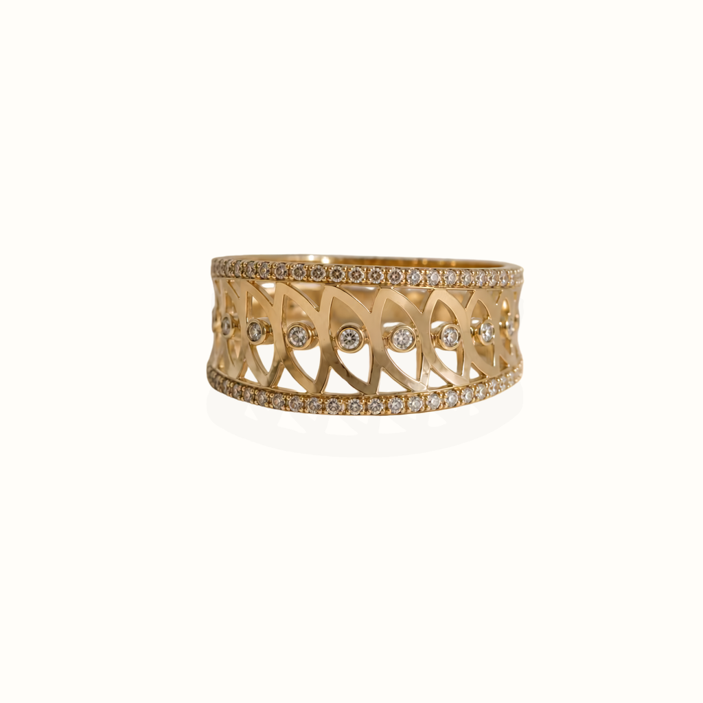 Vintage Wide Band Ring