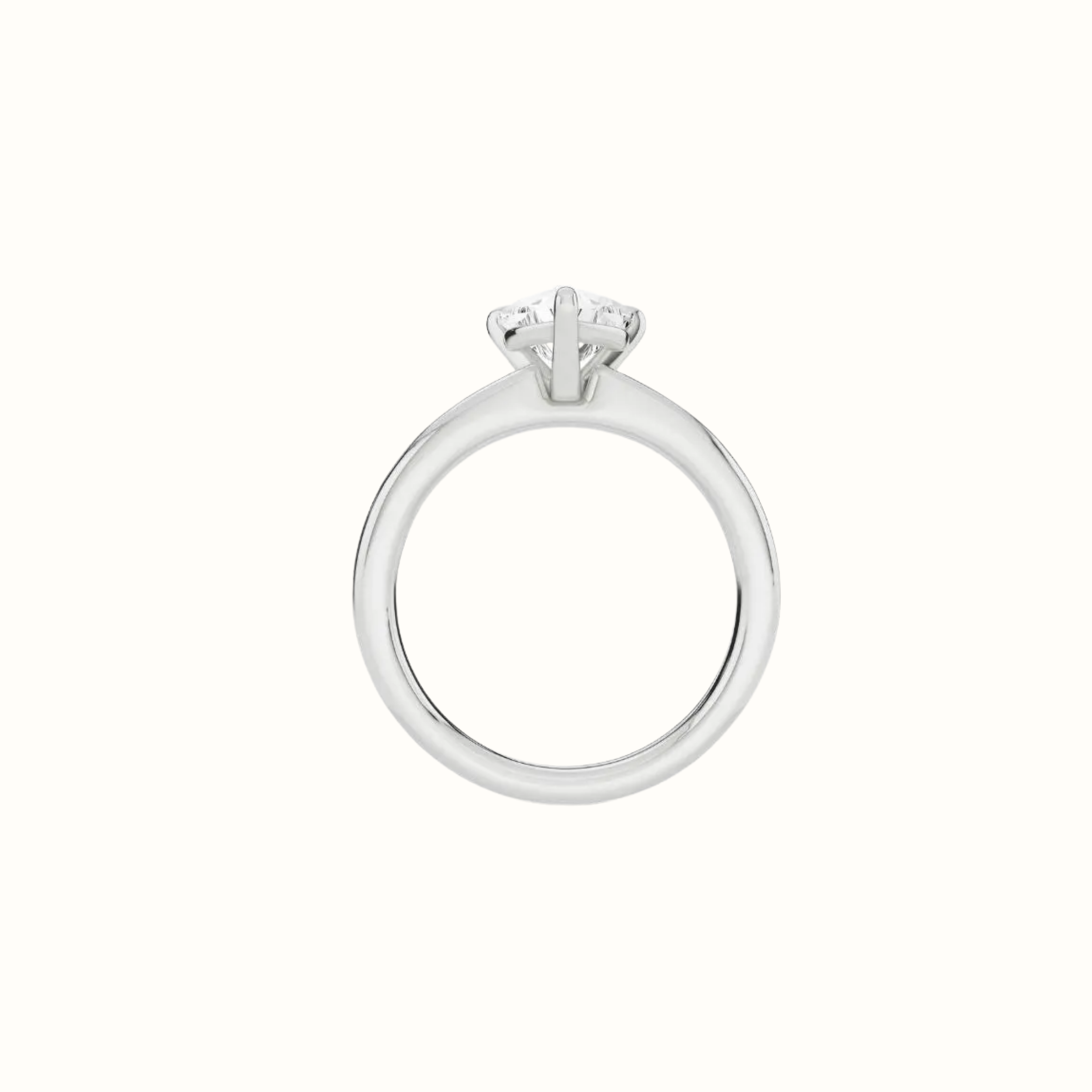 Heart-Cut Engagement Ring