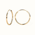 Yellow Gold Hoop Earrings