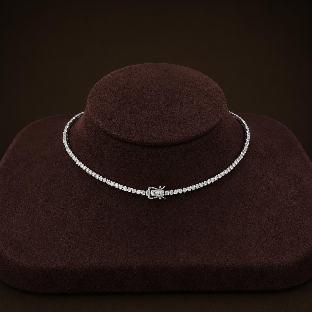 Diamond Tennis Necklace