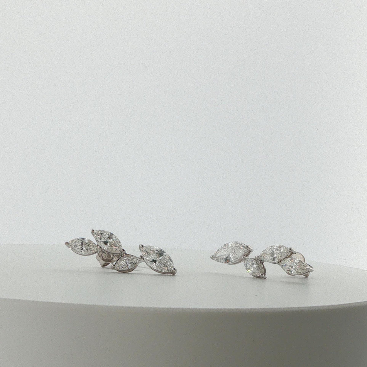 Marquis Diamond Earring Climber