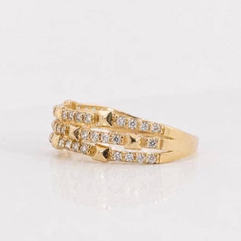 Cubic Zirconia Eternity Band