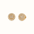 Round Diamond Stud Earring