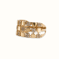 Triple Row Square Ring