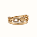 Gold Chain Link Ring