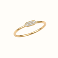 Geometric Dainty Ring