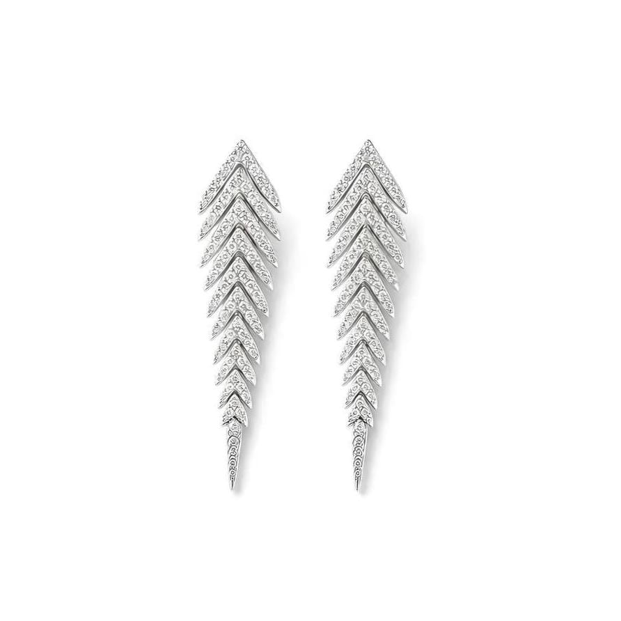 Chevron Dangle Earrings