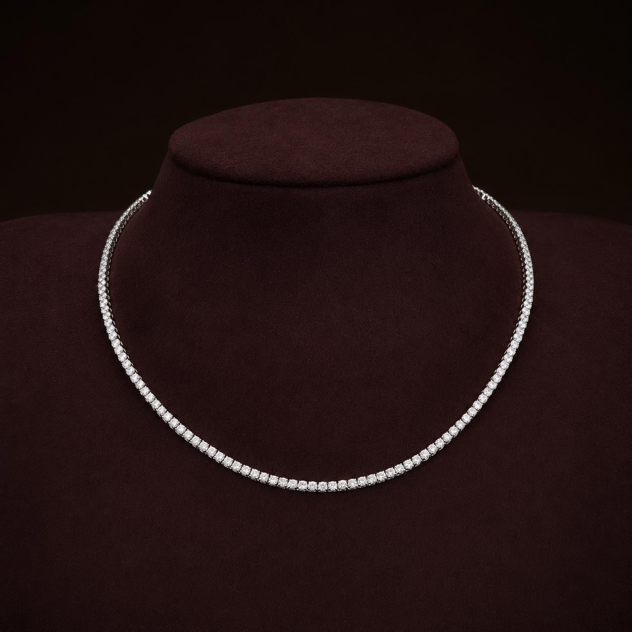 Diamond Tennis Necklace