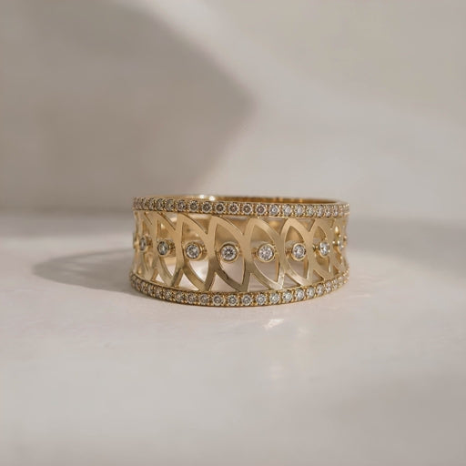 Vintage Wide Band Ring